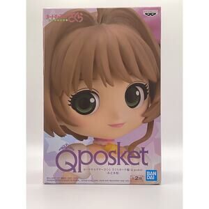 BanPresto QPosket CardCaptor Sakura Sakura Card Version A Prize Anime Figure NWT